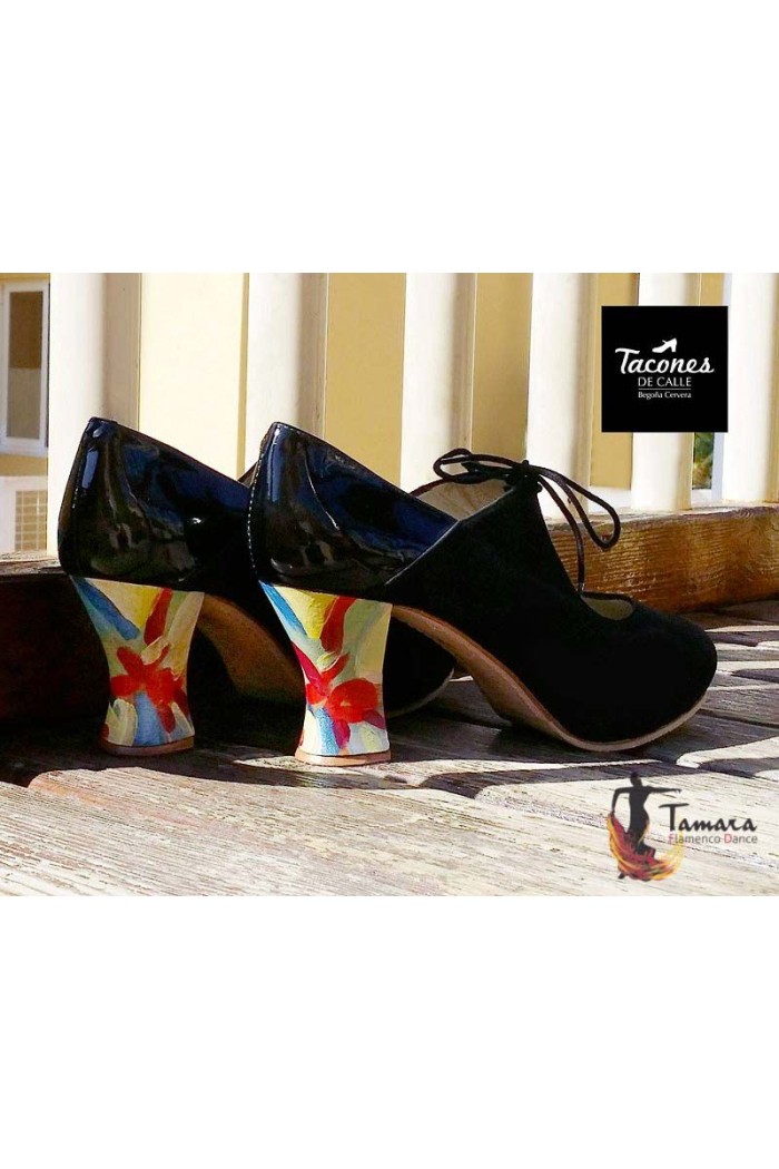 Zapatos flamencos de calle Begoña Cervera Begoña Cervera modelo Arty Calle ( con plataforma) 