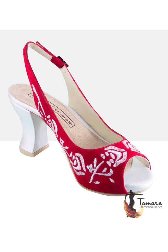 Chaussures de rue flamenco Begoña Cervera Begoña Cervera modèle Bordado Rue I 