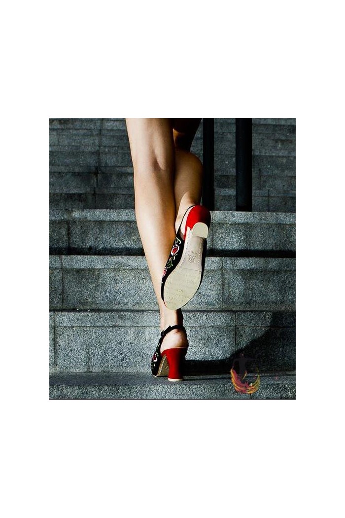 Chaussures de rue flamenco Begoña Cervera Begoña Cervera modèle Bordado Rue I 