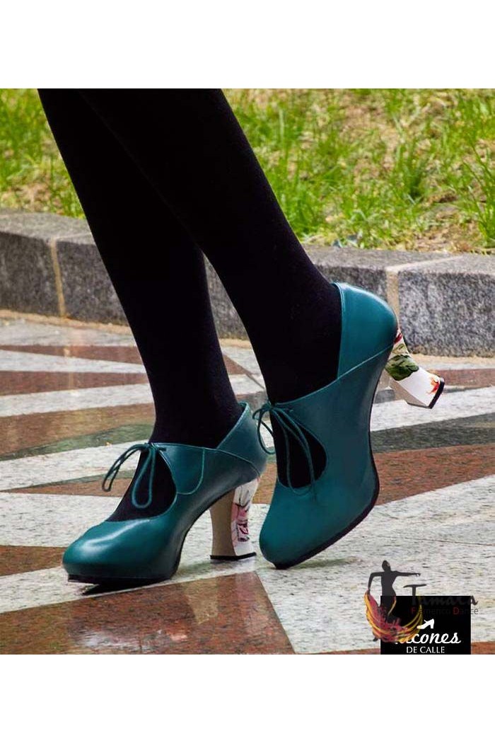 Zapatos flamencos de calle Begoña Cervera Begoña Cervera modelo Arty Calle ( con plataforma) 