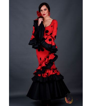 trajes de flamenca 2019 mujer - - Traje de gitana Adriana Lunares