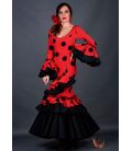 Robe de flamenca Adriana à pois
