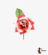 flores de flamenca - - Flor Bicolor
