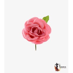 Fleurs de flamenco (pour cheveux) modèle Fleur Flamenca Luz - 12 cm Moutarde