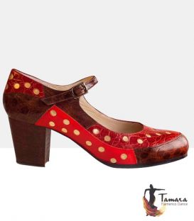 zapatos flamencos de calle begona cervera - Begoña Cervera - Patch Dorado Calle