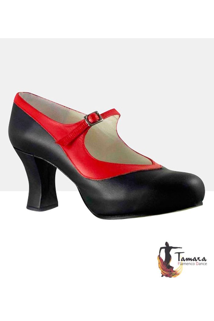 Chaussures de rue flamenco Begoña Cervera Begoña Cervera modèle Salon Correa II avec compensé Rue 