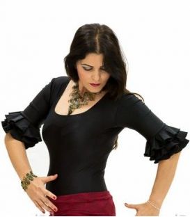 bodycamiseta flamenca niña - Maillots/Bodys/Camiseta/Top TAMARA Flamenco - Body Jaleo niña