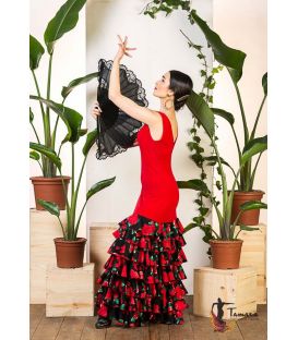 flamenco dance dresses woman by order - Vestido flamenco TAMARA Flamenco - Zamora Dress - Viscose