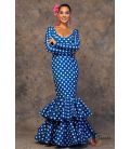 Vestido de flamenca Antojo Azul