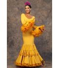 Flamenca dress Verso mustard