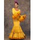 woman flamenco dresses 2019 - Aires de Feria - Flamenca dress Verso mustard