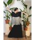 flamenco skirts for woman by order - Falda Flamenca DaveDans - Leonor skirt - Elastic knit