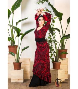 flamenco skirts for woman by order - Falda Flamenca TAMARA Flamenco - Araceli - Elastic knit