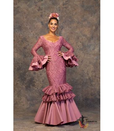 trajes de flamenca 2019 mujer - Aires de Feria - Vestido de sevillanas Copla Rosa