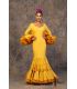 trajes de flamenca 2019 mujer - Aires de Feria - Traje de sevillanas Verso Mostaza