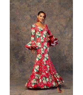 trajes de flamenca 2019 mujer - Aires de Feria - Traje de flamenca Fragancia Rojo