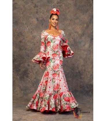 robes de flamenco 2019 pour femme - Aires de Feria - Robe de flamenca Fragancia Perle