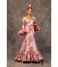 Robe de flamenca Fragancia Perle