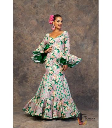 trajes de flamenca 2019 mujer - Aires de Feria - Traje de flamenca Fragancia Verde