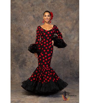 trajes de flamenca 2019 mujer - Aires de Feria - Vestido de gitana Revuelo Rojo