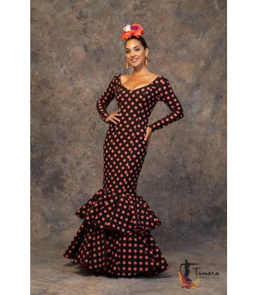 trajes de flamenca 2019 mujer - Aires de Feria - Vestido de flamenca Antojo Lunares