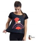 T-shirt flamenca - Desing 14 Sleeves