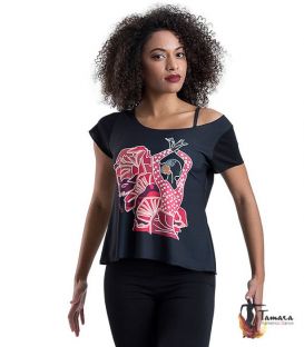 T-shirt flamenca - Desing 19 Sleeves