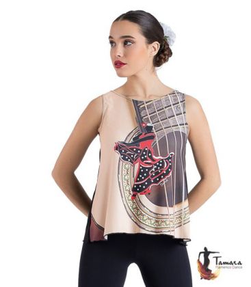 bodycamiseta flamenca mujer en stock - - Camiseta flamenca - Diseño 11