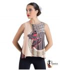 T-shirt flamenca - Desing 11