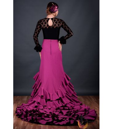 tailed gown bata de cola - Faldas de flamenco a medida / Custom flamenco skirts - Tail Gown - Professional 5 flounces