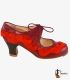 zapatos de flamenco profesionales personalizables - Begoña Cervera - Volante Cordonera - Personalizable