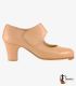 zapatos de flamenco profesionales personalizables - Begoña Cervera - Velcro - Begoña Cervera ante piel