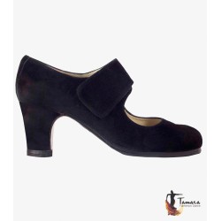 Chaussures professionnelles de flamenco modèle Chaussures de flamenco Velcro 