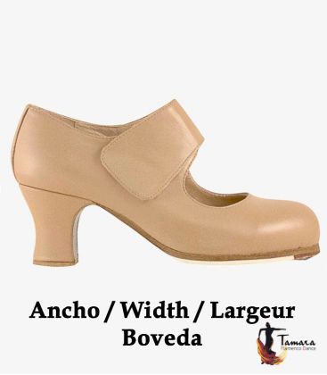 in stock flamenco shoes professionals - Begoña Cervera - Velcro Professional flamenco shoe Begoña Cervera