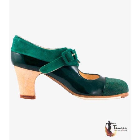 Zapatos de flamenco Profesionales Begoña Cervera modelo Zapatos de flamenco Tricolor II