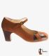 zapatos de flamenco profesionales personalizables - Begoña Cervera - Triangulos Zapato profesional flamenco Begoña Cervera