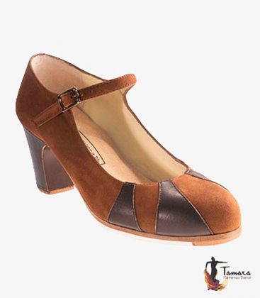 chaussures professionelles de flamenco pour femme - Begoña Cervera - Triangulos Chaussure de flamenco professionnelle Begoña Cervera