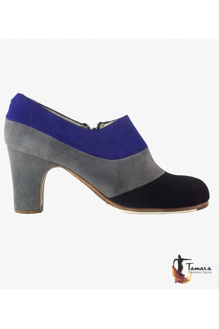 Begoña Cervera Flamenco shoes - Professionals model Flamenco shoes Tricolor 