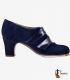 zapatos de flamenco profesionales personalizables - Begoña Cervera - Velcro Dos Correas - Personalizable