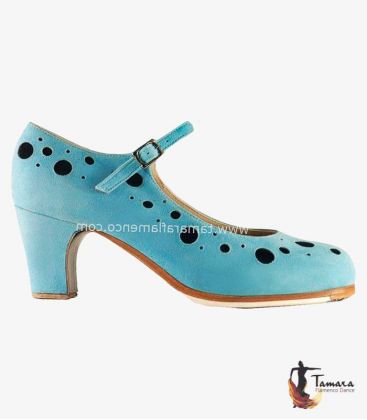 zapatos de flamenco profesionales personalizables - Begoña Cervera - Topos - Zapato profesional flamenco Begoña Cervera