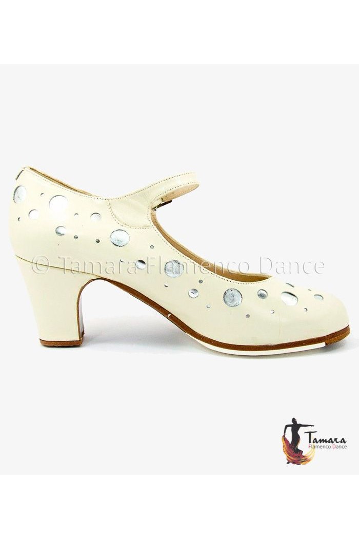 Begoña Cervera Flamenco shoes - Professionals model Flamenco shoes Topos 