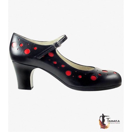Zapatos de flamenco Profesionales Begoña Cervera modelo Zapatos de flamenco Topos