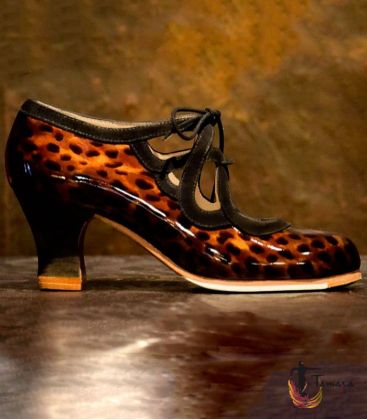 chaussures professionelles de flamenco pour femme - Begoña Cervera - Jade - Personnalisable