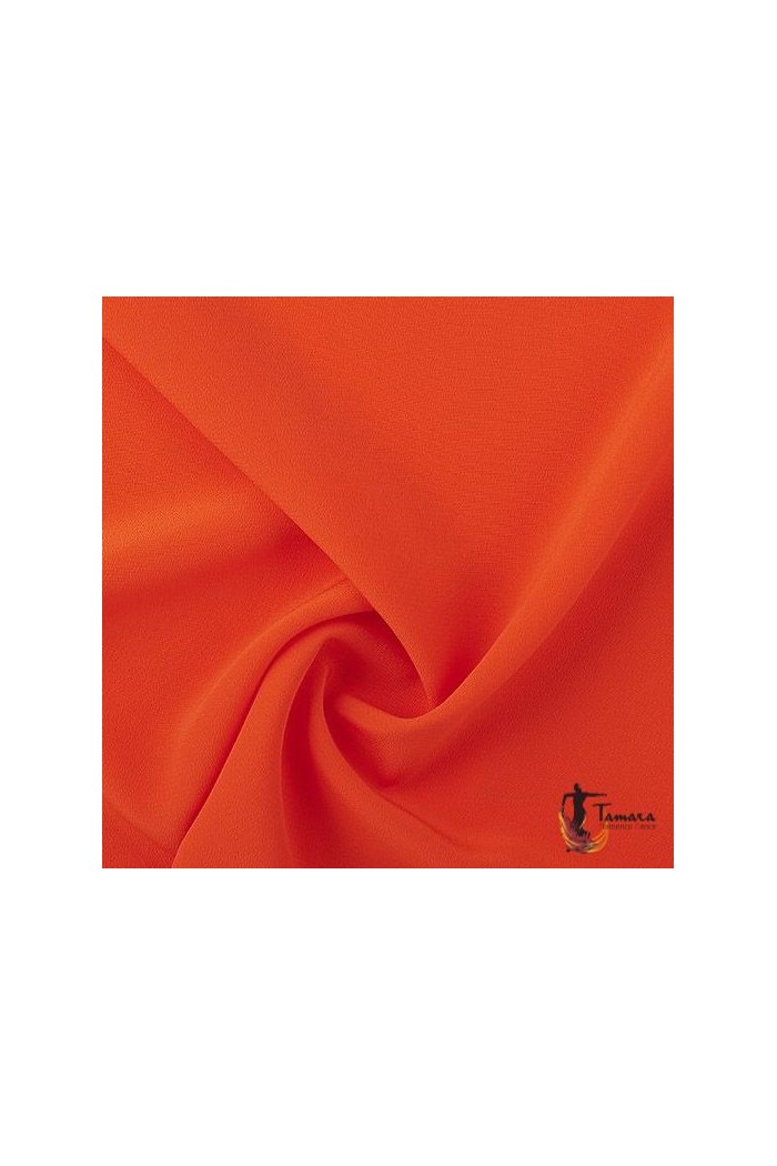 Châle foire uni/imprimé/lacé modèle Châle enfant - Crêpe (55-60 cm) Orange