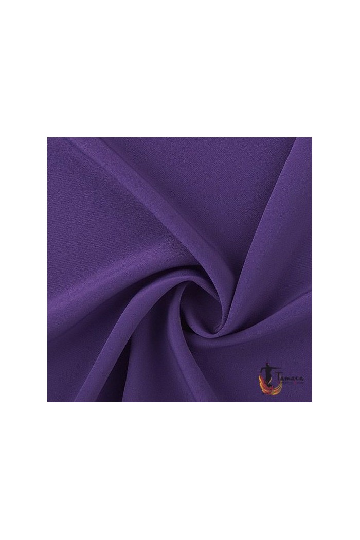 Châle foire uni/imprimé/lacé modèle Châle enfant - Crêpe (75-80 cm) Marron