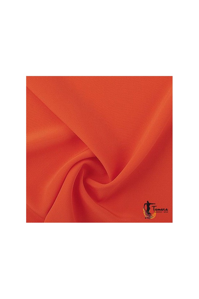 Châle foire uni/imprimé/lacé modèle Châle enfant - Crêpe (65-70 cm) Orange