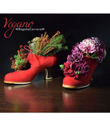 chaussures professionnels en stock - Begoña Cervera - végétalien chaussure de flamenco professionnelle