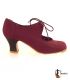 zapatos de flamenco profesionales personalizables - Begoña Cervera - Cordonera Vegano - Personalizable