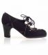 in stock flamenco shoes professionals - Begoña Cervera - Barroco Cordones - In stock