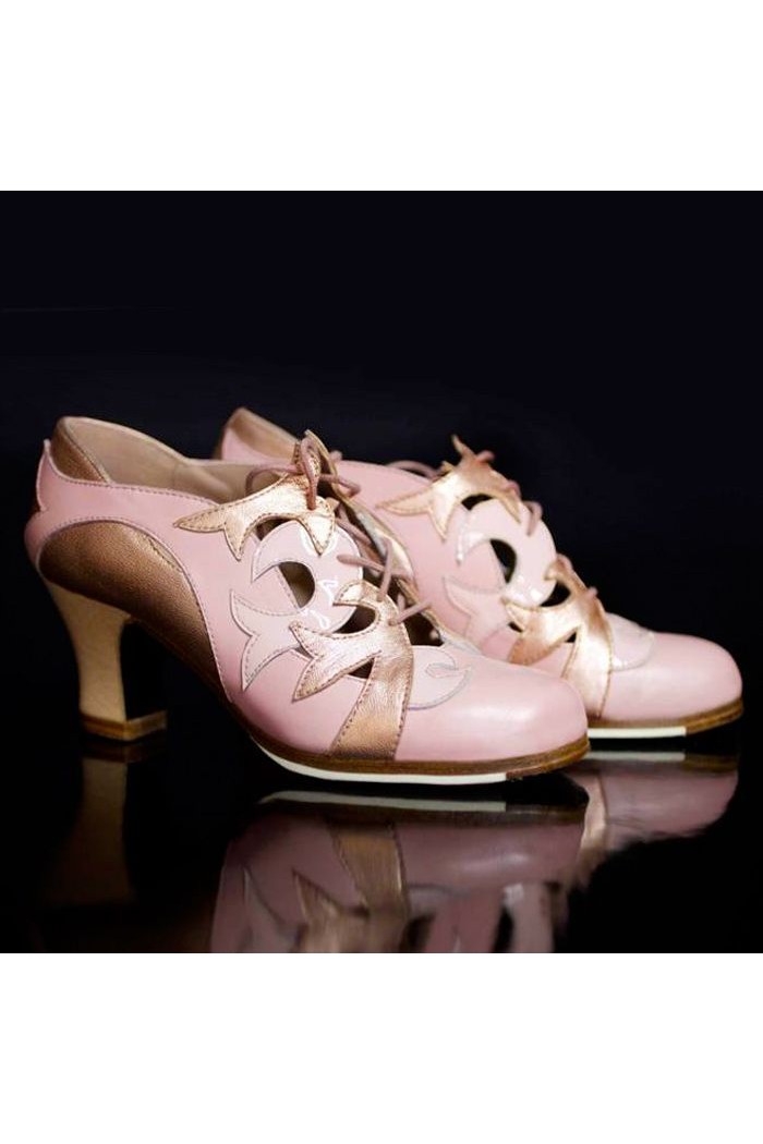 Chaussures professionnelles de flamenco Begoña Cervera modèle Chaussures de flamenco Cuentos de azucar Chaussures professionnelles de flamenco Begoña Cervera modèle Chaussures de flamenco Cuentos de azucar